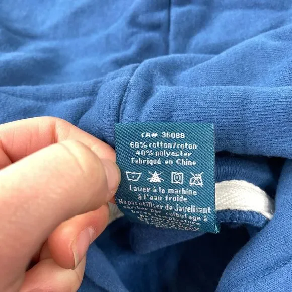 Fundy Florida Panthers Drawstring Hoodie Men's 2XL Long Sleeve Blue Cotton Blend - Picture 4 of 8